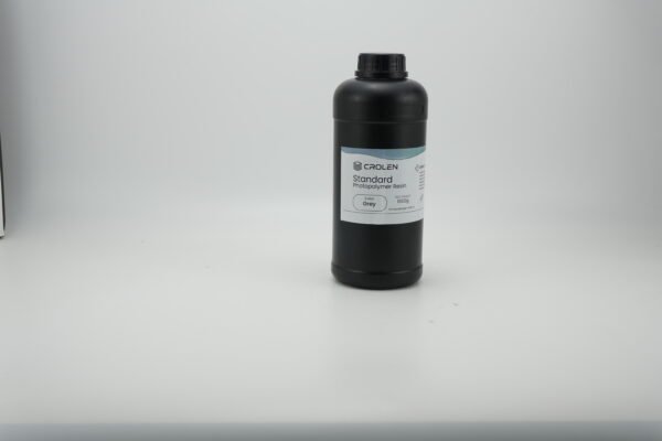 Standard Resin UAE UV 405nm for 3D printing Grey – resin for SLA/DLP printers – UAE (Crolen)